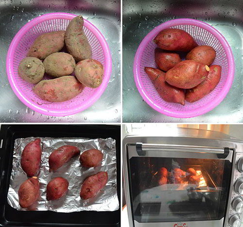 Mùa đông ấm áp với 3 cách nướng khoai lang đơn giản tại nhà