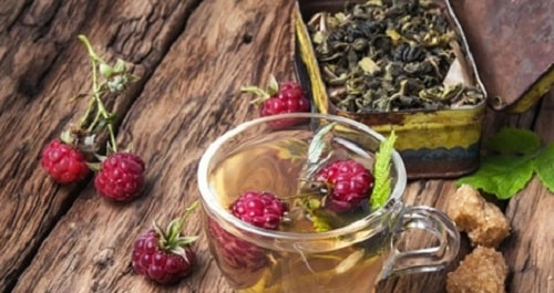 tác dụng của trà lá mâm xôi đỏ đối với sức khỏe bà bầu